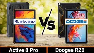 Blackview Active 8 Pro VS Doogee R20｜Best rugged tablet （2024）