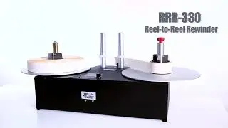 Table Top Reel-To-Reel Label Rewinder  Unwinder  RRR 330