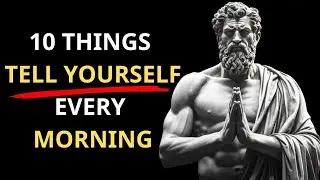 The Stoic Morning Secret: 10 Powerful Things To Tell Yourself Daily | Stoicism