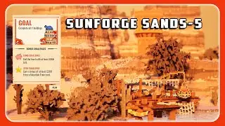 Station To Station Game - Sunforge Sands 5 - All Fund and Star Challenges #indiegame #train #steam