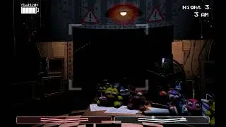 Yo Jugando a Fnaf 2 ala 12 de la noche UwU