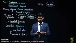 Introduction to Coordination and Control || 12TH BIOLOGY || CHP 17 || LECTURE 1 ||