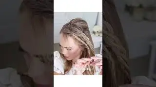 Braided Hairstyle | How to #hairstyleshorts #braidedhair #braidedupdo #braidedhair #howtohairstyle