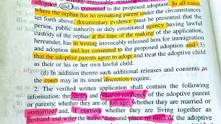 Domestic Relations Law 115-A (Mary)