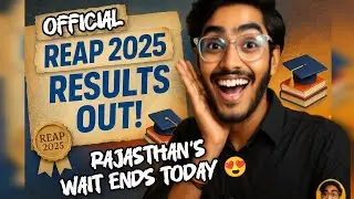 REAP 2025 ALLOTMENT OUT🔥 Rajasthan Candidates - CHECK NOW! #REAP2025
