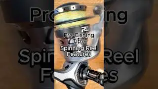 3 Spinning Reel Features you may not know about #fishing #fishingreels #spinningreel