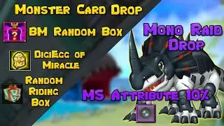 Farm ATT MS e Drops de Monster Card - Digimon Masters Online