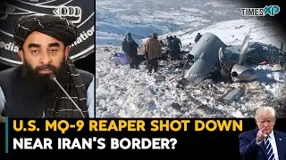 U.S. MQ 9 Reaper Shot Down Near Iran's Border? Iran-Israel War