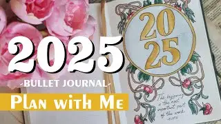 2025 Bullet Journal Setup - Bujo Journaling Setup