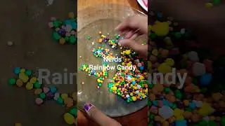 Nerds Rainbow 🌈 Candy #asmr #candy #australia #nerds #chocolate