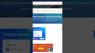 Sound Sensor Library for Proteus
