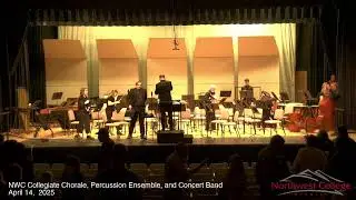 NWC Collegiate Chorale, Percussion Ensemble, and Concert Band
