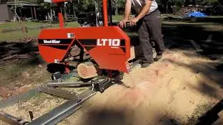 Milling China Berry on the Wood Mizer LT10