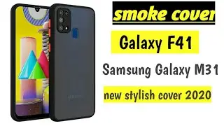 Samsung M31 Back case full camera protection smoke Matte finish cover