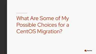 CentOS to RHEL Webinar, Hosted by Fierce Software