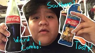 TRYING COKE AND PEANUTS FOR THE FIRST TIME!!?? Southern Snack Classic December Update