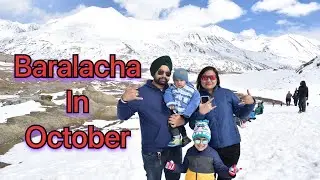 manali to baralacha pass via atal tunnel / baralacha pass in october