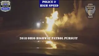 Police at High Speed | 2018 Ohio Highway Patrol Pursuit