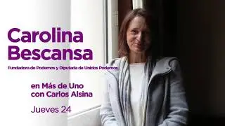 Carolina Bescansa con Carlos Alsina en M&aacute;s de Uno