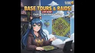 🎮🚀 ☕ CoC & Coffee | Base Visits and Community Hangout🔥 | XenialPlayS