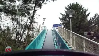 에버랜드 한국 Flume Ride Front Seat HD-POV Everland South Korea