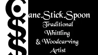 Axing out a spoon with a finial ball from boxwood #spooncarving (ASMR axe carving)
