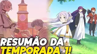 FRIEREN T2 Chegando: Relembre TUDO da T1 em 15 Minutos!