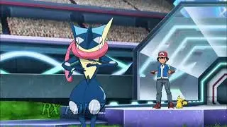 Ash greninja vs alain Charizard , tough baatle ash loose but this is a best league  #pokemon 