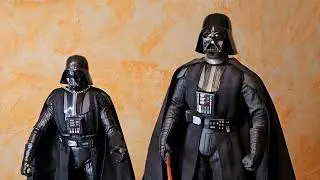 STAR WARS IV DARTH VADER 1/6 Lords Sith Sideshow 2007 comparativa &Eacute;lite Series 1/7😱😱😱