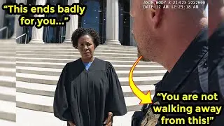 Racist Cop Arrests Black Federal Judge &mdash; Instantly Regrets It  Drop It!