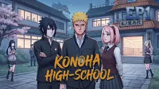 Konoha high-school ep1 *naruto dub doujinshi/comic ^sasusaku,naruhina,inosai
