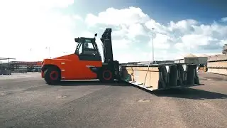 Linde E160: Dieser E-Schwerlaststapler &uuml;berzeugt sogar Diesel-Fans! | Linde MH DE