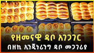 የዘመናዊ ዳቦ አገጋገር በዘኪ ኢንጂነሪንግ ዳቦ መጋገሪያ 2014 | Baking of modern bread |Gebeya|Ethiopia