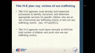 Overview of P.L. 113-183&rsquo;s Reasonable and Prudent Parenting Standard (audio description)