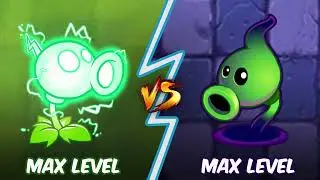 Electric Peashooter Vs Shadow Peashooter - Who Will Win?  - PvZ 2 Plant Vs Plant