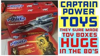 CAPTAIN POWER TOYS &ndash; They Sure Made Toy Boxes HUGE In The 80&rsquo;s