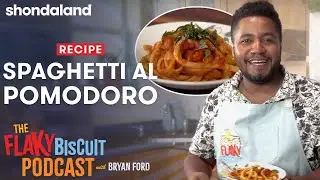Flaky Biscuit Recipes: Bryan Ford Makes Spaghetti Al Pomodoro for Daniele Uditi | Shondaland