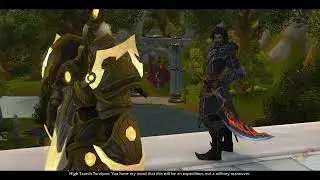 Wrathion Meets Alliance Leaders