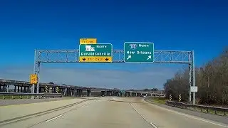 Road Trip #260 - LA-3127 North - US-90 to LA-3213