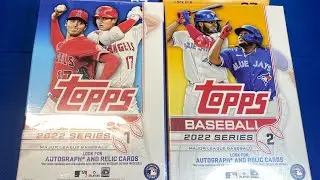 2022 Topps Series 1 & 2 ODDS Comparison Hanger Box
