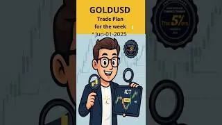 🔥 GOLDUSD Trade Setup for This Week | High Probability Smart Trading Idea 💰📉 | Jun 02 #ict  #xauusd