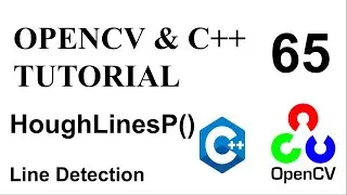 OPENCV & C++ TUTORIALS - 65 | HoughLines() | Line Detection