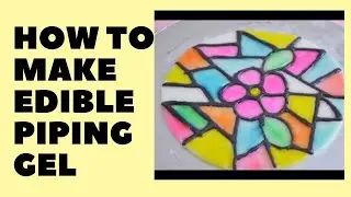 How to Make Piping Gel