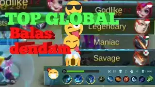 #TOPGLOBAL #MOBILE LEGEND #BRUNOSAVAGE TOP GLOBAL BRUNO, GENDONG PUBLIK TO*OL