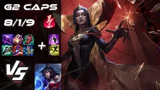 G2 Esports Caps MID LeBlanc vs Ahri - EU Challenger Patch 25.S3.1