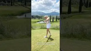 You can have it all in Tuscany - pasta, wine, rolling hills..AND, stunning golf! 🇮🇹 #golfitaly