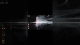 Audio reactive particle displacement with TouchOSC interface #art  #shorts