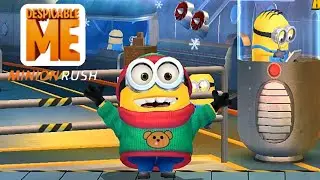 Minion rush Holiday bob minion gameplay walkthrough android ios