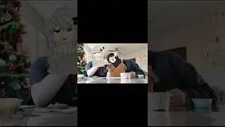 this is an old video from December guys #gingerbreadhouse #oldvideo #christmas