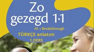 1. Ders #ZOGEZEGD 1.1 kitabı Türkçe anlatımlı #hollandacaders #Flamancaders #NT2
